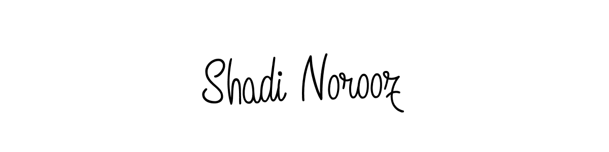 Once you've used our free online signature maker to create your best signature Angelique-Rose-font-FFP style, it's time to enjoy all of the benefits that Shadi Norooz name signing documents. Shadi Norooz signature style 5 images and pictures png