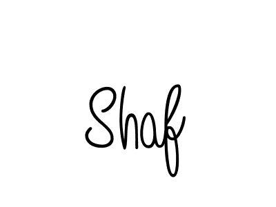 Design your own signature with our free online signature maker. With this signature software, you can create a handwritten (Angelique-Rose-font-FFP) signature for name Shaf. Shaf signature style 5 images and pictures png