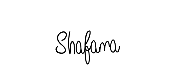 Shafana stylish signature style. Best Handwritten Sign (Angelique-Rose-font-FFP) for my name. Handwritten Signature Collection Ideas for my name Shafana. Shafana signature style 5 images and pictures png