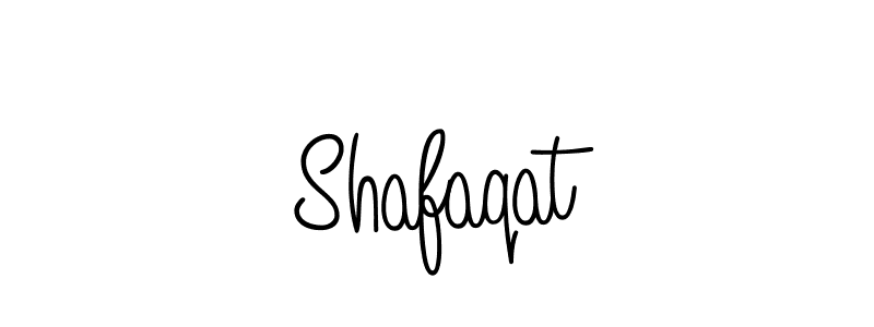 Design your own signature with our free online signature maker. With this signature software, you can create a handwritten (Angelique-Rose-font-FFP) signature for name Shafaqat. Shafaqat signature style 5 images and pictures png