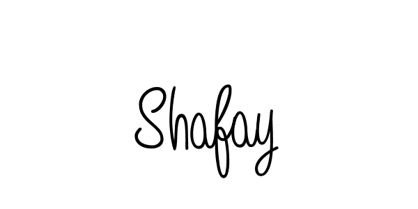 Shafay stylish signature style. Best Handwritten Sign (Angelique-Rose-font-FFP) for my name. Handwritten Signature Collection Ideas for my name Shafay. Shafay signature style 5 images and pictures png