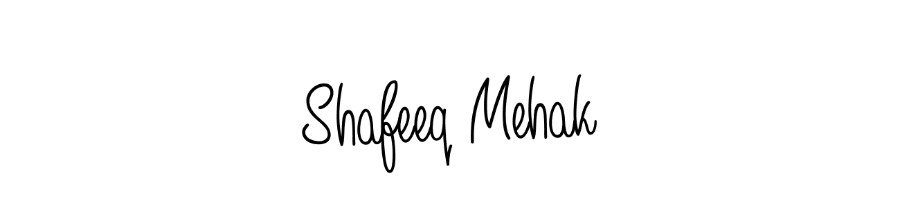 Create a beautiful signature design for name Shafeeq Mehak. With this signature (Angelique-Rose-font-FFP) fonts, you can make a handwritten signature for free. Shafeeq Mehak signature style 5 images and pictures png