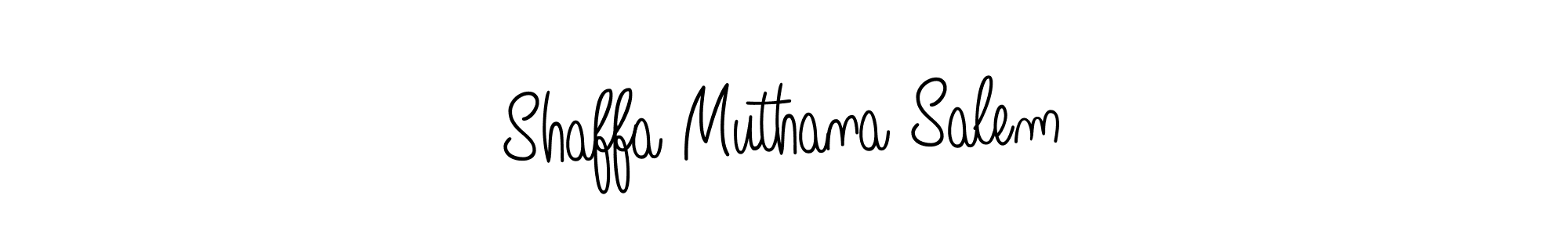 Make a beautiful signature design for name Shaffa Muthana Salem. Use this online signature maker to create a handwritten signature for free. Shaffa Muthana Salem signature style 5 images and pictures png