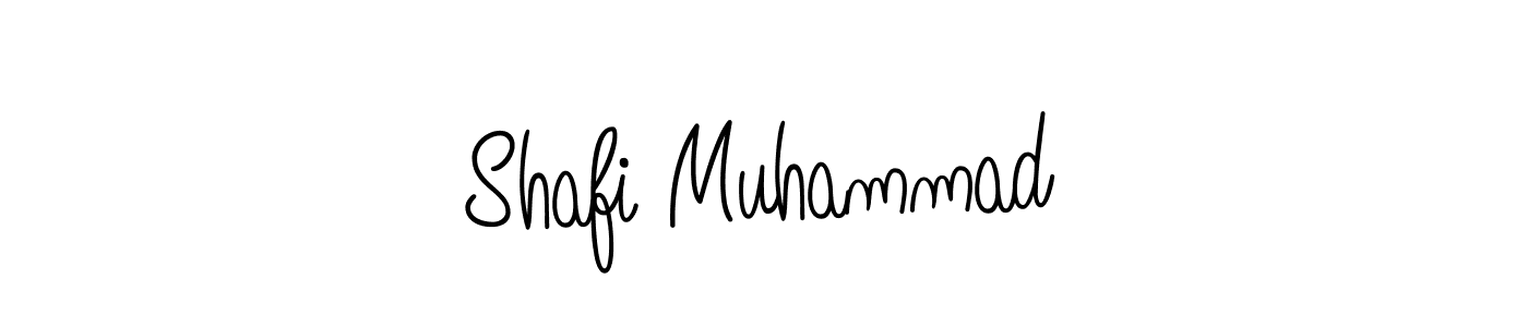 Shafi Muhammad stylish signature style. Best Handwritten Sign (Angelique-Rose-font-FFP) for my name. Handwritten Signature Collection Ideas for my name Shafi Muhammad. Shafi Muhammad signature style 5 images and pictures png