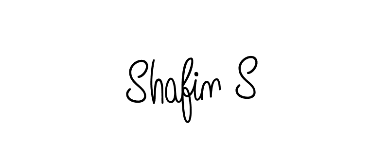 Also You can easily find your signature by using the search form. We will create Shafin S name handwritten signature images for you free of cost using Angelique-Rose-font-FFP sign style. Shafin S signature style 5 images and pictures png
