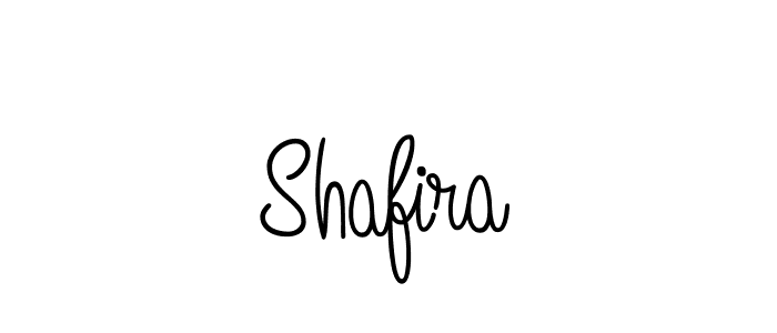 Use a signature maker to create a handwritten signature online. With this signature software, you can design (Angelique-Rose-font-FFP) your own signature for name Shafira. Shafira signature style 5 images and pictures png