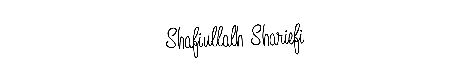 You should practise on your own different ways (Angelique-Rose-font-FFP) to write your name (Shafiullalh Shariefi) in signature. don't let someone else do it for you. Shafiullalh Shariefi signature style 5 images and pictures png