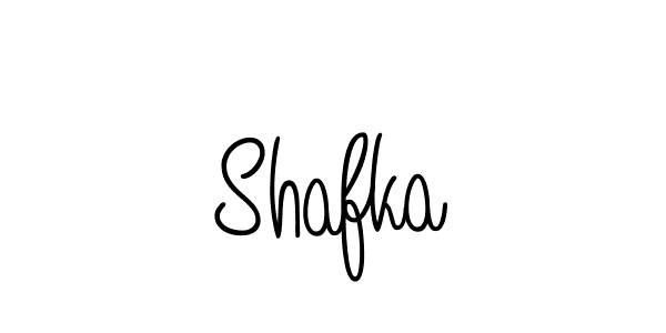 Make a beautiful signature design for name Shafka. With this signature (Angelique-Rose-font-FFP) style, you can create a handwritten signature for free. Shafka signature style 5 images and pictures png