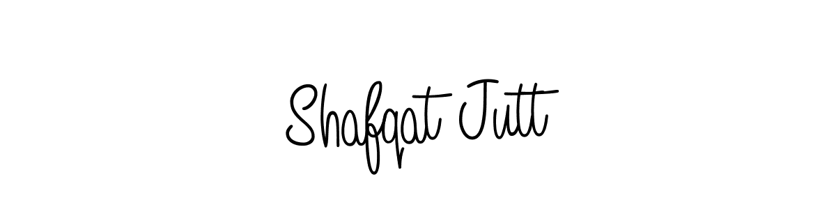 The best way (Angelique-Rose-font-FFP) to make a short signature is to pick only two or three words in your name. The name Shafqat Jutt include a total of six letters. For converting this name. Shafqat Jutt signature style 5 images and pictures png