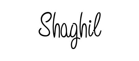 Achieve flawless digital penmanship with Shaghil name in Angelique-Rose-font-FFP font. The perfect tool for creating online signatures. Shaghil signature style 5 images and pictures png