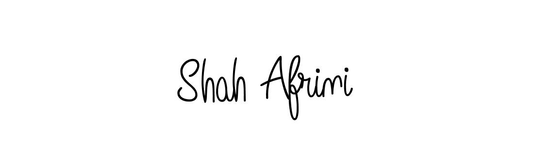 How to make Shah Afrini name signature. Use Angelique-Rose-font-FFP style for creating short signs online. This is the latest handwritten sign. Shah Afrini signature style 5 images and pictures png