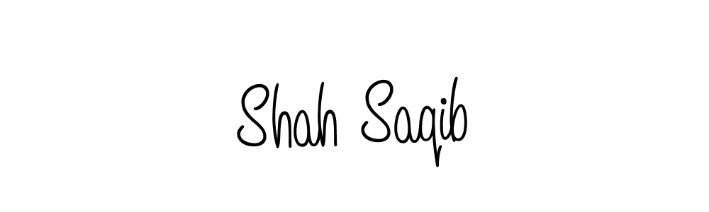 Also we have Shah Saqib name is the best signature style. Create professional handwritten signature collection using Angelique-Rose-font-FFP autograph style. Shah Saqib signature style 5 images and pictures png