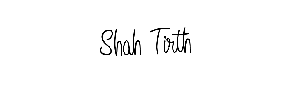 You can use this online signature creator to create a handwritten signature for the name Shah Tirth. This is the best online autograph maker. Shah Tirth signature style 5 images and pictures png