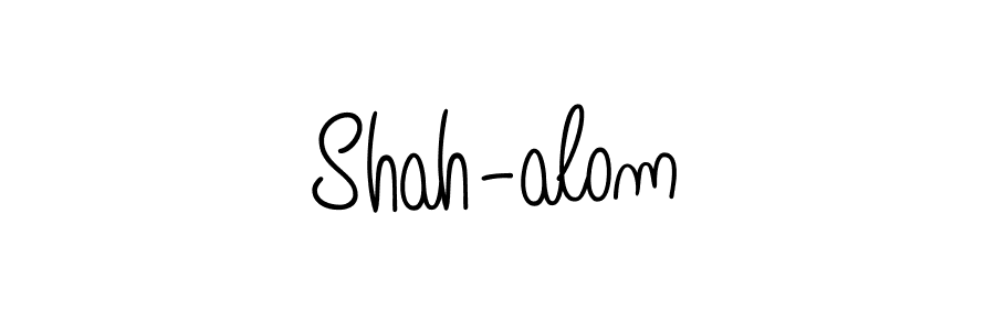 Make a beautiful signature design for name Shah-alom. Use this online signature maker to create a handwritten signature for free. Shah-alom signature style 5 images and pictures png