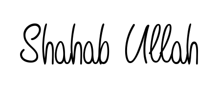 Create an unforgettable impression when signing with Shahab Ullah name styled in Angelique-Rose-font-FFP typography. 100% free online generator. Shahab Ullah signature style 5 images and pictures png