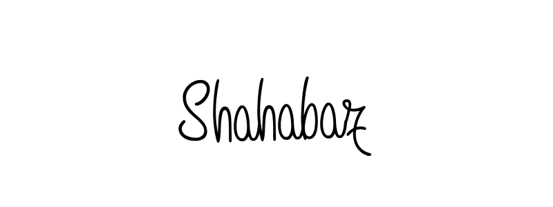 Shahabaz stylish signature style. Best Handwritten Sign (Angelique-Rose-font-FFP) for my name. Handwritten Signature Collection Ideas for my name Shahabaz. Shahabaz signature style 5 images and pictures png