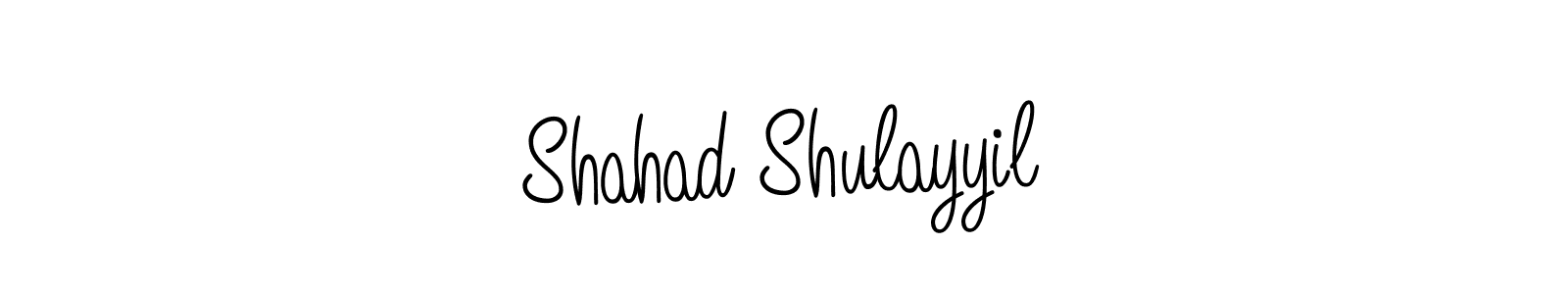 The best way (Angelique-Rose-font-FFP) to make a short signature is to pick only two or three words in your name. The name Shahad Shulayyil include a total of six letters. For converting this name. Shahad Shulayyil signature style 5 images and pictures png