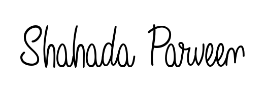 The best way (Angelique-Rose-font-FFP) to make a short signature is to pick only two or three words in your name. For converting this name Shahada Parveen. Shahada Parveen signature style 5 images and pictures png