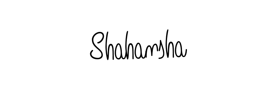 Create a beautiful signature design for name Shahansha. With this signature (Angelique-Rose-font-FFP) fonts, you can make a handwritten signature for free. Shahansha signature style 5 images and pictures png