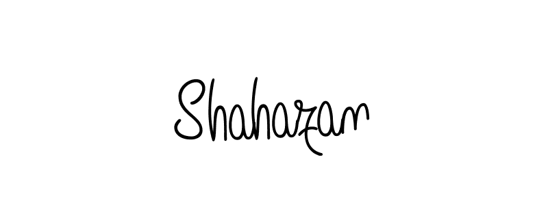 How to make Shahazan name signature. Use Angelique-Rose-font-FFP style for creating short signs online. This is the latest handwritten sign. Shahazan signature style 5 images and pictures png