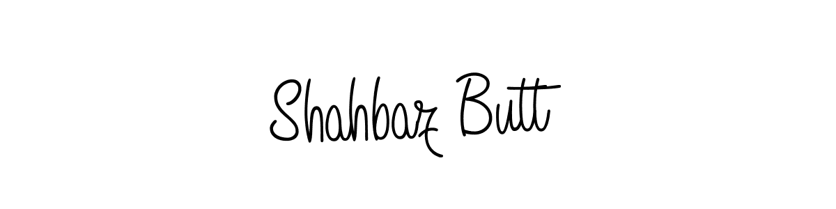 Use a signature maker to create a handwritten signature online. With this signature software, you can design (Angelique-Rose-font-FFP) your own signature for name Shahbaz Butt. Shahbaz Butt signature style 5 images and pictures png