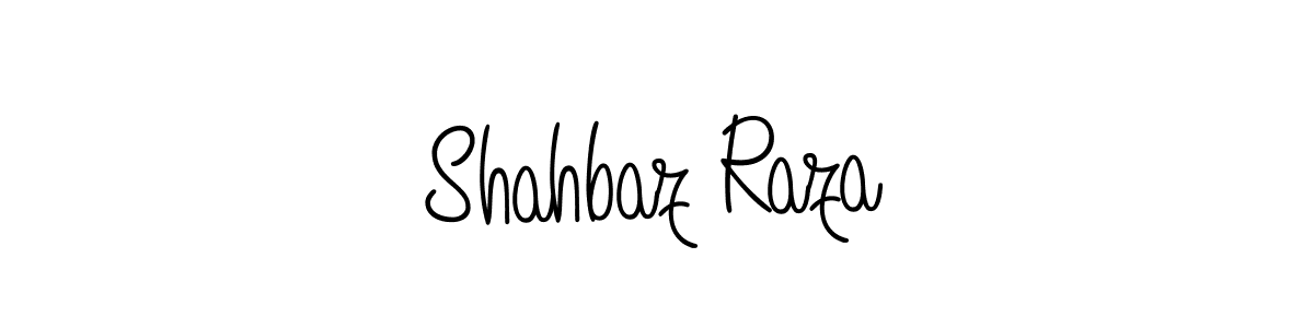 How to make Shahbaz Raza signature? Angelique-Rose-font-FFP is a professional autograph style. Create handwritten signature for Shahbaz Raza name. Shahbaz Raza signature style 5 images and pictures png