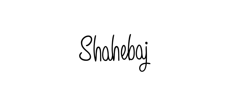 The best way (Angelique-Rose-font-FFP) to make a short signature is to pick only two or three words in your name. The name Shahebaj include a total of six letters. For converting this name. Shahebaj signature style 5 images and pictures png