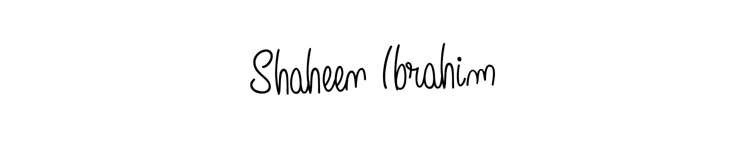 Design your own signature with our free online signature maker. With this signature software, you can create a handwritten (Angelique-Rose-font-FFP) signature for name Shaheen Ibrahim. Shaheen Ibrahim signature style 5 images and pictures png