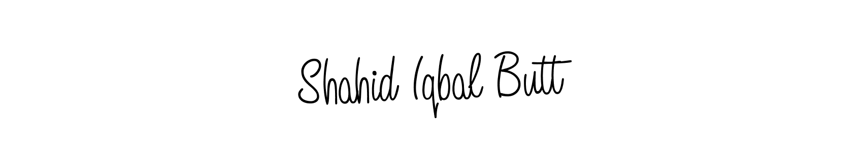 if you are searching for the best signature style for your name Shahid Iqbal Butt. so please give up your signature search. here we have designed multiple signature styles  using Angelique-Rose-font-FFP. Shahid Iqbal Butt signature style 5 images and pictures png