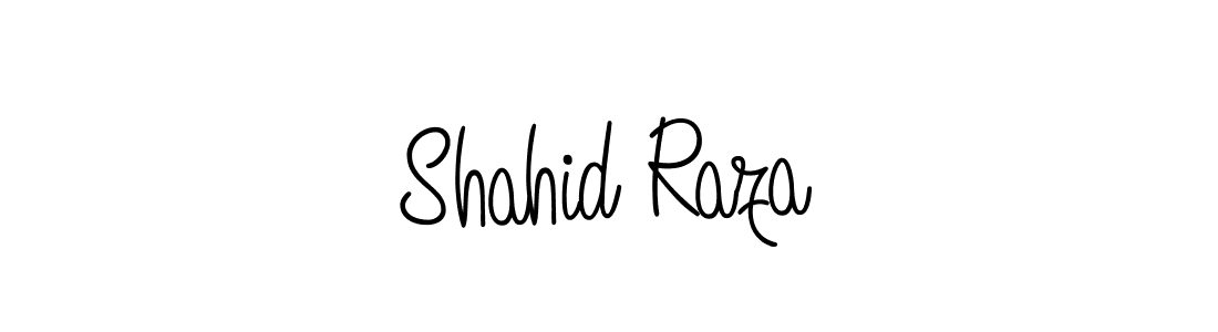 Also we have Shahid Raza name is the best signature style. Create professional handwritten signature collection using Angelique-Rose-font-FFP autograph style. Shahid Raza signature style 5 images and pictures png