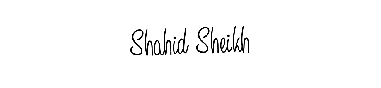 It looks lik you need a new signature style for name Shahid Sheikh. Design unique handwritten (Angelique-Rose-font-FFP) signature with our free signature maker in just a few clicks. Shahid Sheikh signature style 5 images and pictures png