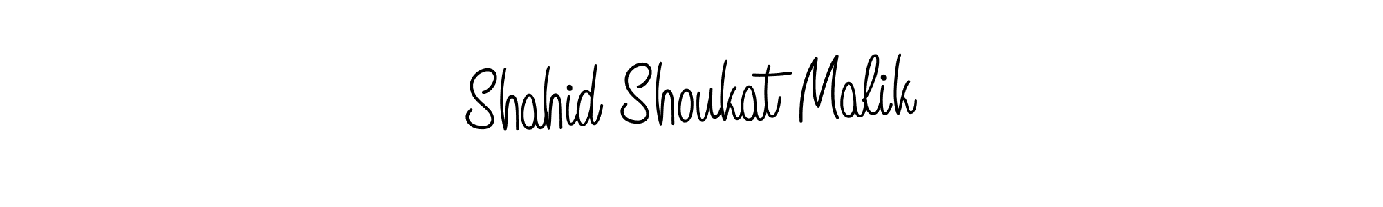 Use a signature maker to create a handwritten signature online. With this signature software, you can design (Angelique-Rose-font-FFP) your own signature for name Shahid Shoukat Malik. Shahid Shoukat Malik signature style 5 images and pictures png