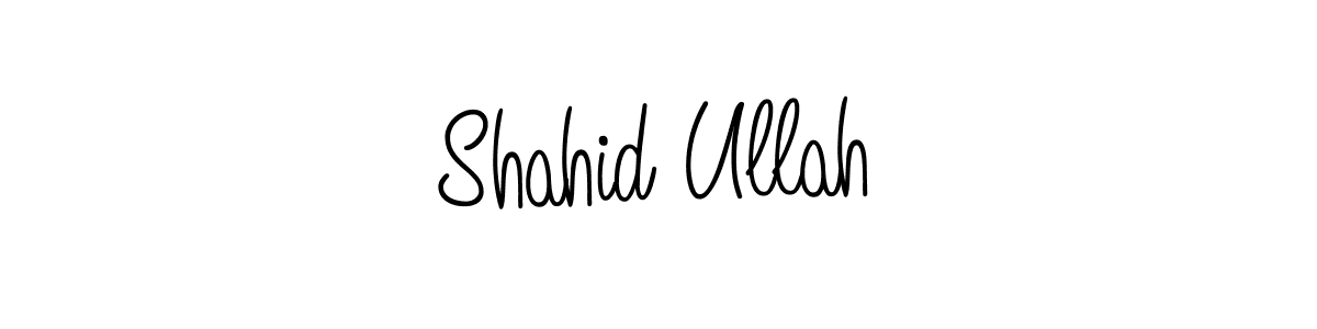 Create a beautiful signature design for name Shahid Ullah. With this signature (Angelique-Rose-font-FFP) fonts, you can make a handwritten signature for free. Shahid Ullah signature style 5 images and pictures png