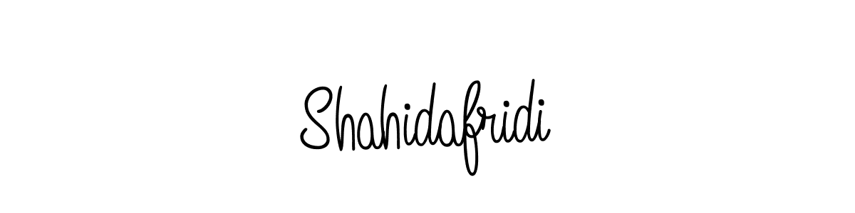 How to make Shahidafridi name signature. Use Angelique-Rose-font-FFP style for creating short signs online. This is the latest handwritten sign. Shahidafridi signature style 5 images and pictures png
