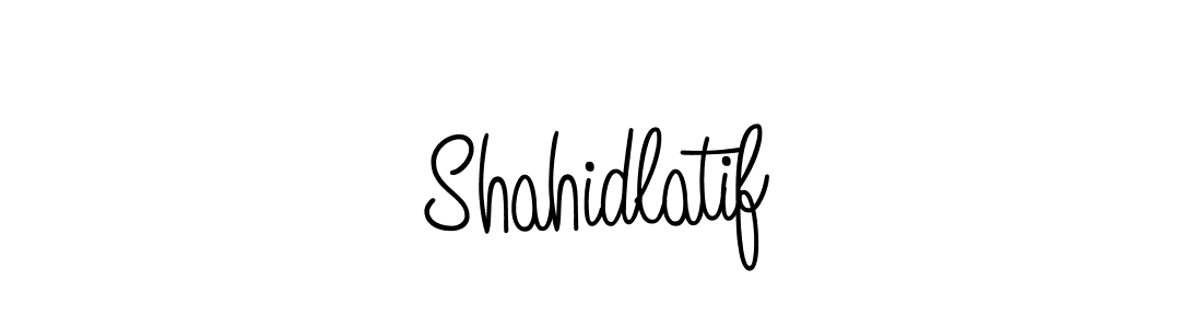 Once you've used our free online signature maker to create your best signature Angelique-Rose-font-FFP style, it's time to enjoy all of the benefits that Shahidlatif name signing documents. Shahidlatif signature style 5 images and pictures png