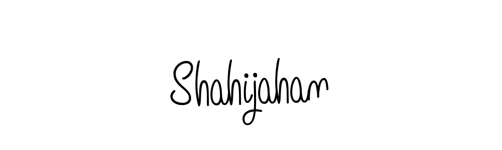 You should practise on your own different ways (Angelique-Rose-font-FFP) to write your name (Shahijahan) in signature. don't let someone else do it for you. Shahijahan signature style 5 images and pictures png
