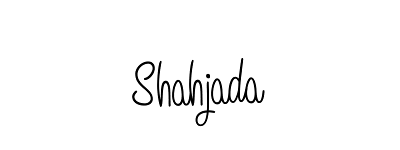 You should practise on your own different ways (Angelique-Rose-font-FFP) to write your name (Shahjada) in signature. don't let someone else do it for you. Shahjada signature style 5 images and pictures png