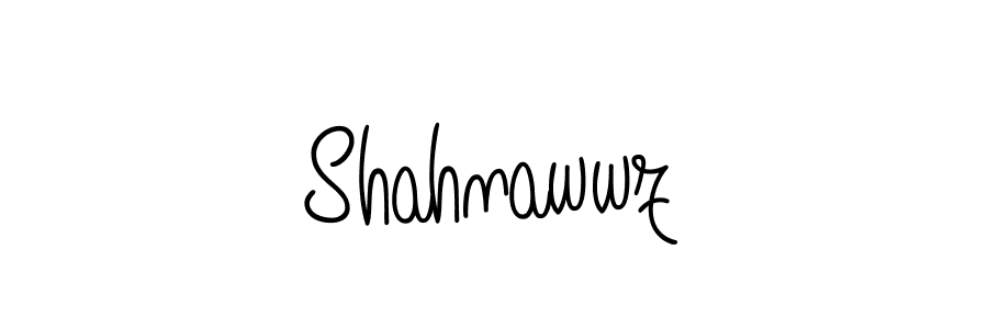 Shahnawwz stylish signature style. Best Handwritten Sign (Angelique-Rose-font-FFP) for my name. Handwritten Signature Collection Ideas for my name Shahnawwz. Shahnawwz signature style 5 images and pictures png