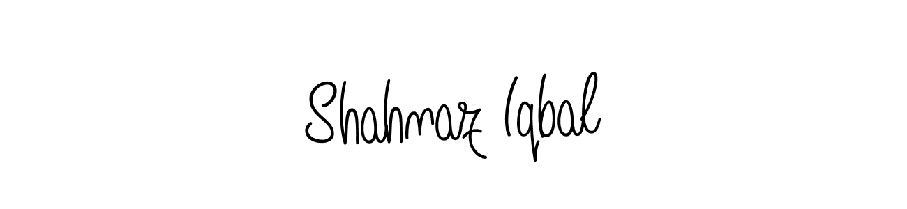 Also we have Shahnaz Iqbal name is the best signature style. Create professional handwritten signature collection using Angelique-Rose-font-FFP autograph style. Shahnaz Iqbal signature style 5 images and pictures png