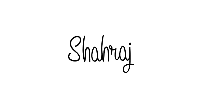 You should practise on your own different ways (Angelique-Rose-font-FFP) to write your name (Shahraj) in signature. don't let someone else do it for you. Shahraj signature style 5 images and pictures png