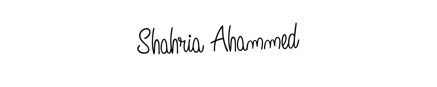 if you are searching for the best signature style for your name Shahria Ahammed. so please give up your signature search. here we have designed multiple signature styles  using Angelique-Rose-font-FFP. Shahria Ahammed signature style 5 images and pictures png