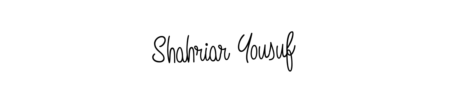 Also we have Shahriar Yousuf name is the best signature style. Create professional handwritten signature collection using Angelique-Rose-font-FFP autograph style. Shahriar Yousuf signature style 5 images and pictures png