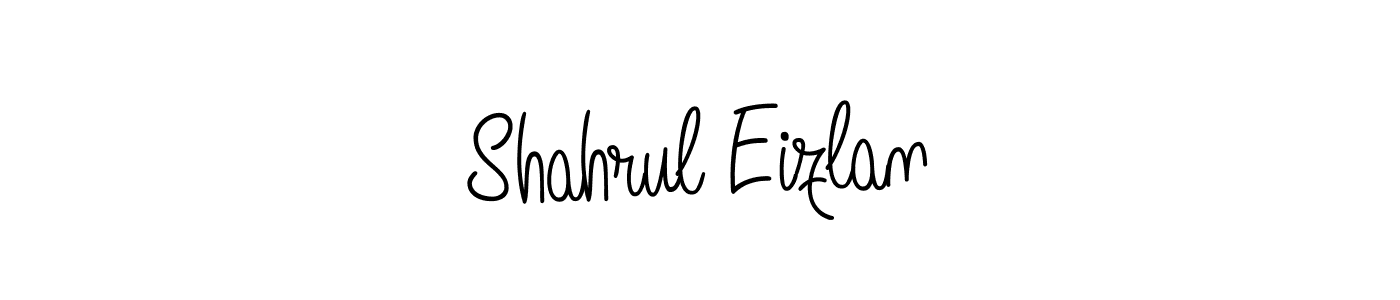 Make a short Shahrul Eizlan signature style. Manage your documents anywhere anytime using Angelique-Rose-font-FFP. Create and add eSignatures, submit forms, share and send files easily. Shahrul Eizlan signature style 5 images and pictures png