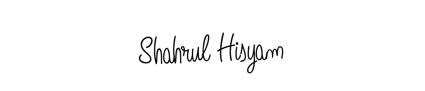 How to make Shahrul Hisyam signature? Angelique-Rose-font-FFP is a professional autograph style. Create handwritten signature for Shahrul Hisyam name. Shahrul Hisyam signature style 5 images and pictures png