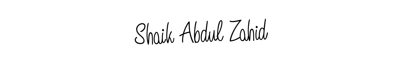 Angelique-Rose-font-FFP is a professional signature style that is perfect for those who want to add a touch of class to their signature. It is also a great choice for those who want to make their signature more unique. Get Shaik Abdul Zahid name to fancy signature for free. Shaik Abdul Zahid signature style 5 images and pictures png
