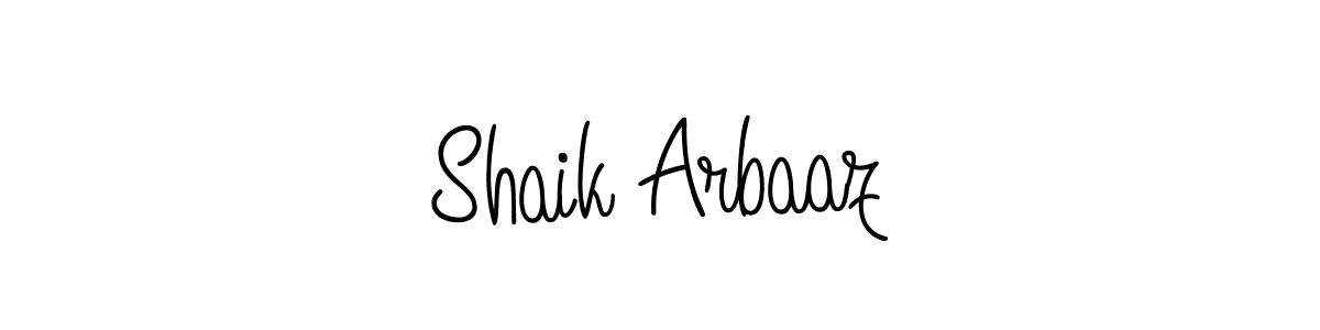Angelique-Rose-font-FFP is a professional signature style that is perfect for those who want to add a touch of class to their signature. It is also a great choice for those who want to make their signature more unique. Get Shaik Arbaaz name to fancy signature for free. Shaik Arbaaz signature style 5 images and pictures png