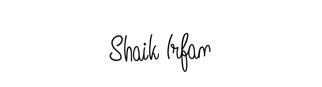 Best and Professional Signature Style for Shaik Irfan. Angelique-Rose-font-FFP Best Signature Style Collection. Shaik Irfan signature style 5 images and pictures png