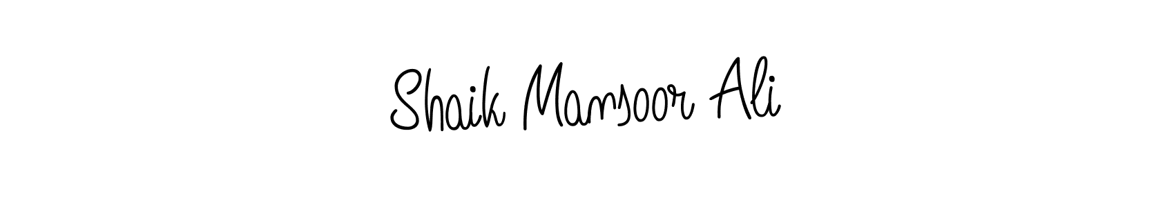 Best and Professional Signature Style for Shaik Mansoor Ali. Angelique-Rose-font-FFP Best Signature Style Collection. Shaik Mansoor Ali signature style 5 images and pictures png