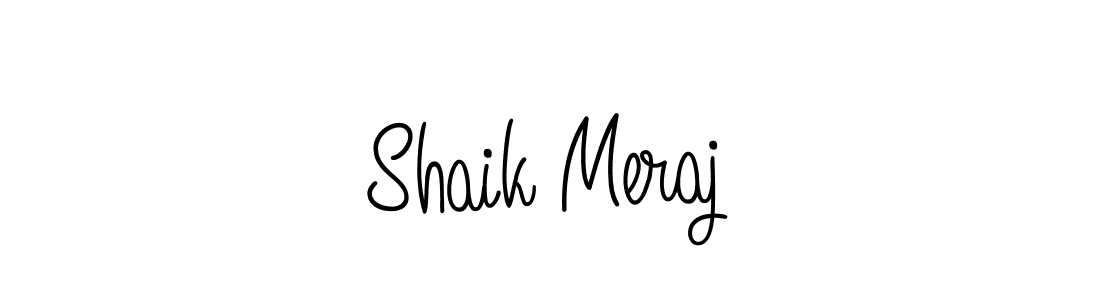 Once you've used our free online signature maker to create your best signature Angelique-Rose-font-FFP style, it's time to enjoy all of the benefits that Shaik Meraj name signing documents. Shaik Meraj signature style 5 images and pictures png