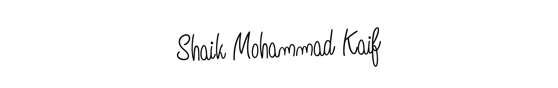 How to Draw Shaik Mohammad Kaif signature style? Angelique-Rose-font-FFP is a latest design signature styles for name Shaik Mohammad Kaif. Shaik Mohammad Kaif signature style 5 images and pictures png